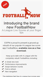 Mobile Screenshot of footballnow.com.au